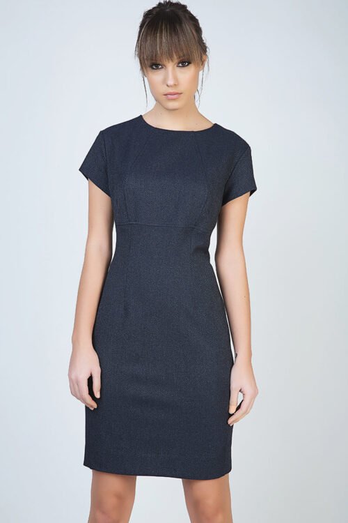 Tailored Short Sleeve Dress